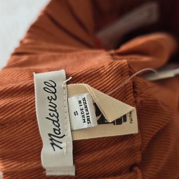 Madewell Tapered Huston Pull-On Crop Pants - Picture 6 of 8